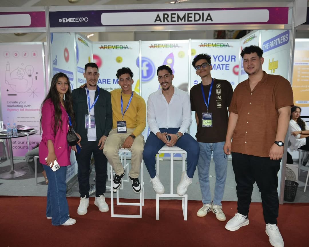 The AREMEDIA co-founder and media buying team